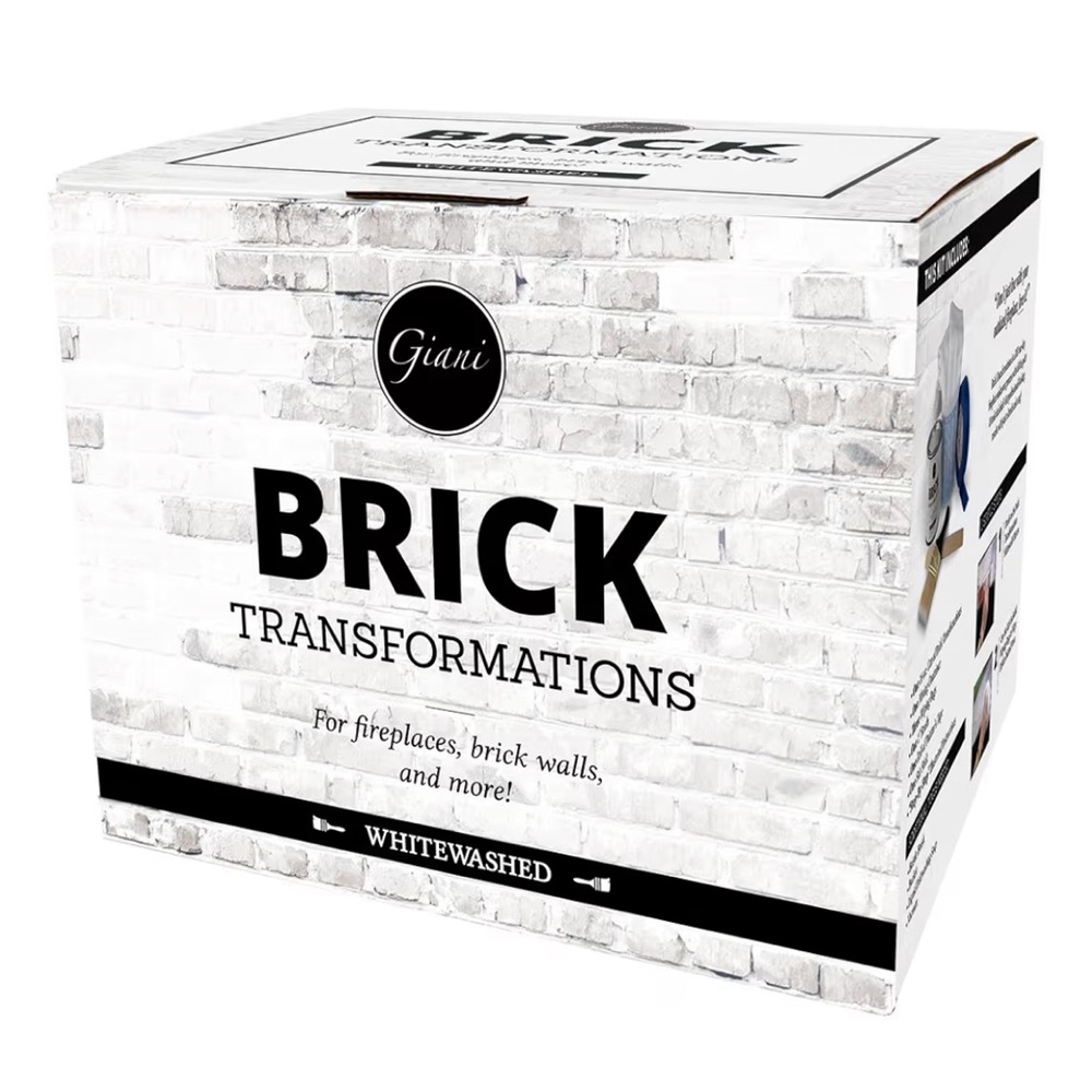 Giani Brick Transformations Whitewashed Kit